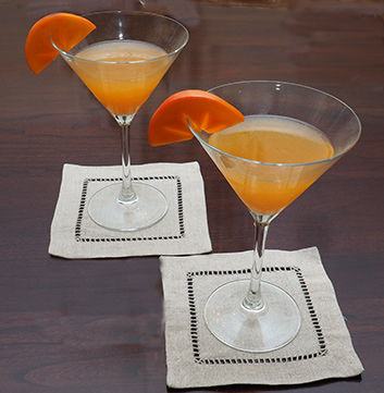 Luxury Experience - Persimmon Martini - photo by Luxury Experience
