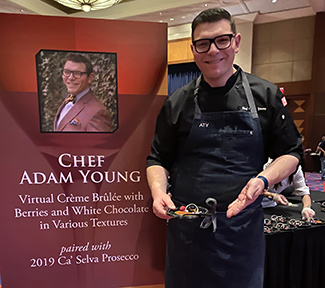 Chef Adam Young - Sun, Wine & Festival - Mohegan Sun - photo by Luxury Experience