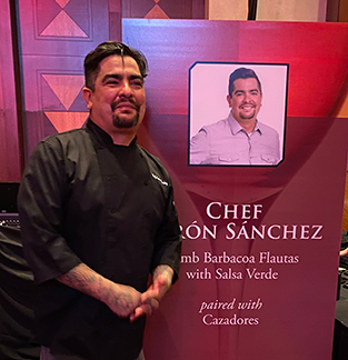 Chef Aaron Sanchez - Sun, Wine & Festival - Mohegan Sun - photo by Luxury Experience