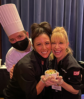 Chef Betty Fraser, Chef Natalie Romero - Sun, Wine & Festival - Mohegan Sun - photo by Luxury Experience
