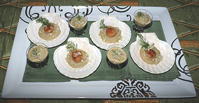 Luxury Experience - Seared Scallops - photo by Luxury Experience