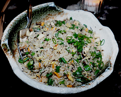 Olive Fried Rice - TAO Bistro - Mohegan Sun - photo by Luxury Experience
