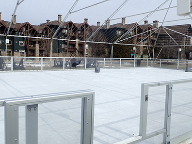 Glice Skating Ring - Crystal Tavern, Crystal Springs Resort - photo by Luxury Experience