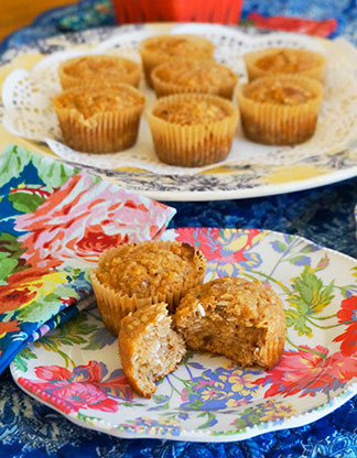 Pina Colada Muffins - Easy Vegan Home Cooking by Laura Theodore
