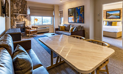 Living Room - One Bedroom Suite, Crystal Springs Resort, NJ