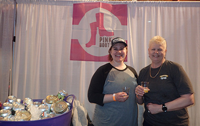 Pink Booties - CT Craft Beer Fest 2022 - photo by Luxury Experience