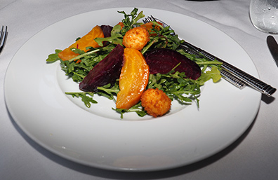 Beet & Goat Cheese - Gabriele's of Westport, CT - photo by Luxury Experience
