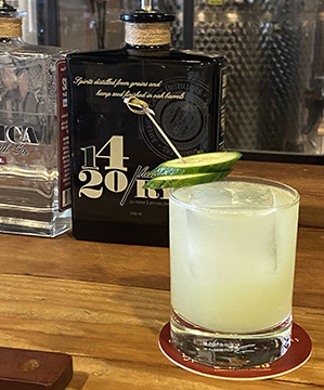 Cucumber Gimlet - SONO 1420 American Craft Distillery - Norwalk, CT - photo by Luxury Experience