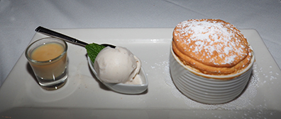 Souffle - Gabriele's of Westport, CT - photo by Luxury Experience