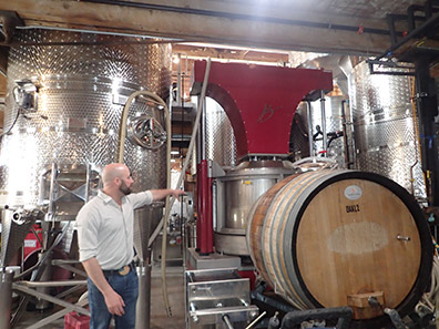 Wine Cellar Tour - City Winery Hudson Valley, NY - Photo by Luxury Experience