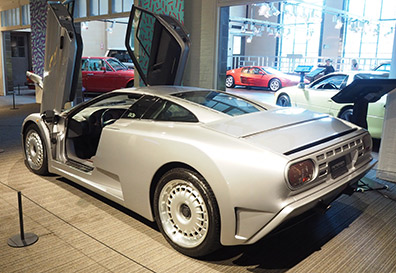 Bugatti EB110-GT - Saratoga Automobile Museum - photo by Luxury Experience