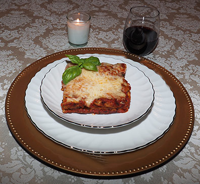 Luxury Experience - Eggplant Parmesan - photo by Luxury Experience