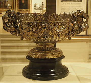Stockbridge Cup 1883 - National Museum of Racing and Hall of Fame - Saratoga NY - photo by Luxury Experience