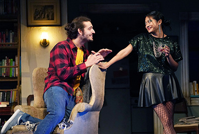 Westport Country Playhouse - 4000 Miles - Clay Singer, Phoebe Holden - photo by Carol Rosegg