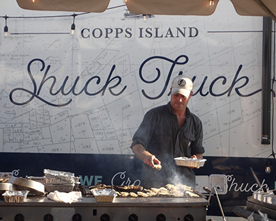 Norwalk Oyster Festival - Grilled Oysters - photo by Luxury Experience