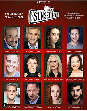 Music Theatre of Connecticut - Sunset Blvd. - Cast photos