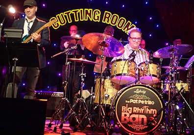 B. D. Lenz and Pat Petrillo Big Rhythm Band at The Cutting Room NYC - photo by Luxury Experience