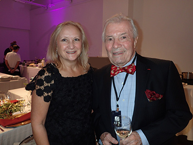 Jacques Pepin, Debra C. Argen - Greenwich Wine & Food Gala 2022 - photo by Luxury Experience