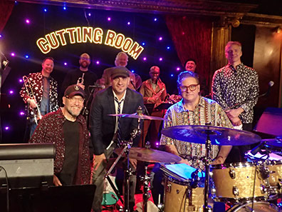 Pat Petrillo Big Rhythm Band at The Cutting Room NYC - photo by Luxury Experience