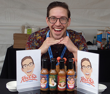 Keith's Hot Sauce - NYCWFF22 - photo by Luxury Experience