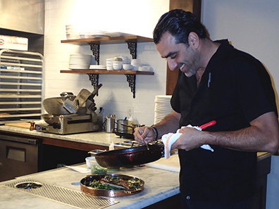 Chef / Owner Vincent Chirico - photo by Luxury Experience