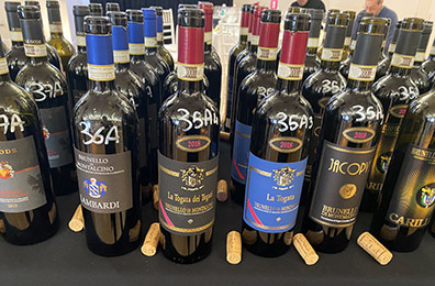 Brunello Anteprima 2022 - selecting 2018 and Riserva 2017 - photo by Luxury Experience