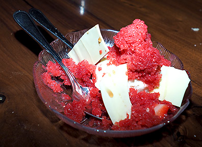 White Chocolate with Strawberry - The Luke Brasserie * Bar * Cafe - New Haven, CT - photo by Luxury Experience