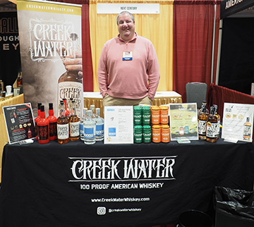 Creek Water 100 Proof American Whiskey - Sun Wine & Food Fest 2023 - photo by Luxury Experience