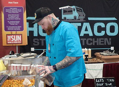 Hot Taco - Sun Wine & Food Fest 2023 - photo by Luxury Experience