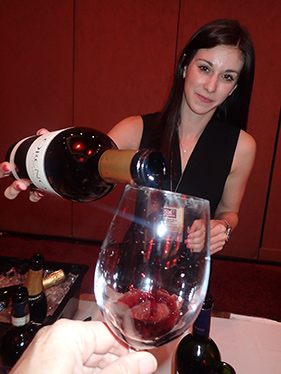 Melissa McLarry of Kobrand - The Sun Wine & Food Fest 2023 - photo by Luxury Experience