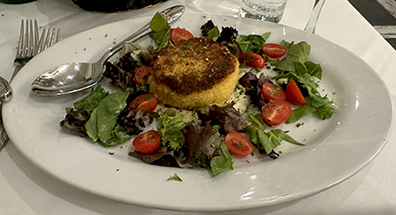 Crab Cake -  Benny John's Bar and Grill NYC - photo by Luxury Experience