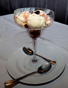 Persian Ice Cream - Medi Bistro, White Plains, NY - photo by Luxury Experience