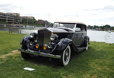 1937 Rolls Royce Phantom 3 - Greenwich Concours d'Elgance - photo by Luxury Experience