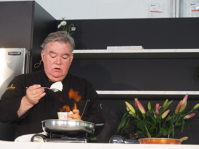 Chef Peter X. Kelly Demo - Westchester Magazine Wine & Food Festival 2023 - photo by Luxury Experience