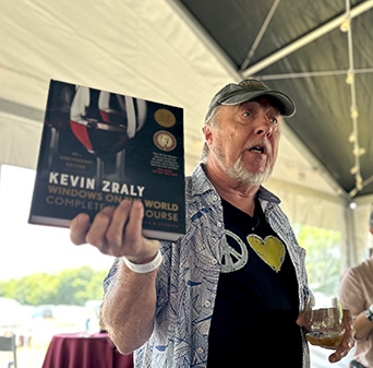 Kevin Zraly - Westchester Magazine's Wine & Food Festival 2023 - photo by Luxury Experience