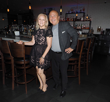 Debra C. Argen, Tony Capasso - Tony's at The J House - photo by Luxury Experience