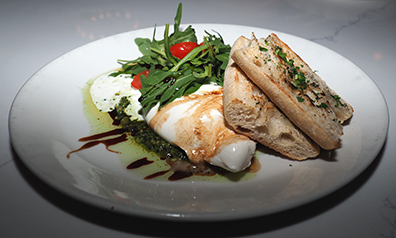 Hand-Made Burrata - The Table at 3 Acres, JC - photo by Luxury Experience