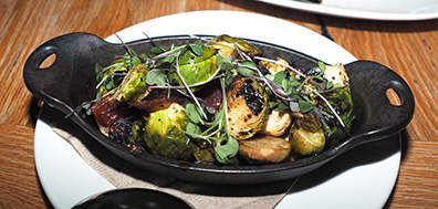 Brussels Sprouts - Halifaxi Restaurant - Hoboken, NJ - photo by Luxury Experience