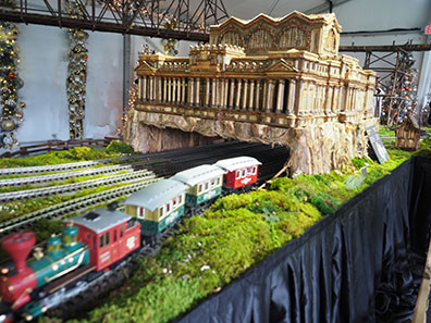 Penn Station - NY Botanical Gardens Train Show 2023 - photo by Luxury Experience
