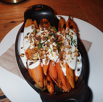 Smoked Carrots - Halifaxi Restaurant - Hoboken, NJ - photo by Luxury Experience
