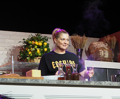 Chef Amanda Freitag - The Sun Wine & Food Fest - Mohegan Sun 2024 -photo by Luxury Experience