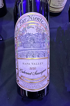 Far Niente Cabernet 2020 - Vintage Cru Wine Tasting 2024 - Mohegan Sun - photo by Luxury Experience