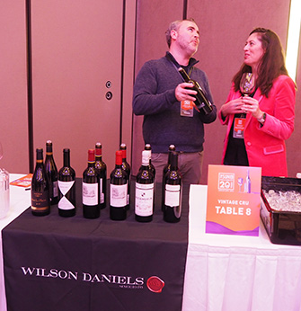 Wilson Daniels - Mike Tobin - Vintage Cru Wine Tasting 2024 - Mohegan Sun - photo by Luxury Experience