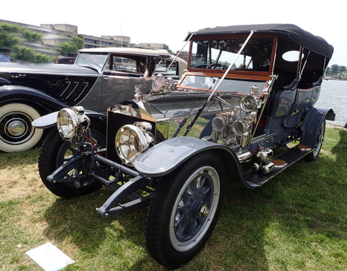 1909 Rolls-Royce 40/50 Silver Ghost - photo by Luxury Experience