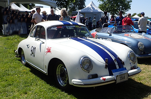 1956 Porsche 356A - photo by Luxury Experience