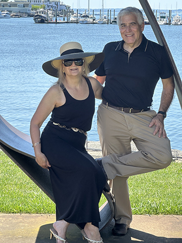 Debra C. Argen & Edward F. Nesta - photo by Luxury Experience