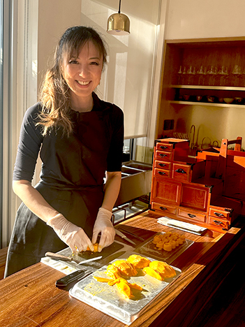 Pastry Chef Norie Uematsu - photo by Luxury Experience