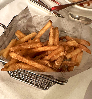 Crispy Fries - Perrine at The Pierre NY - photo by Luxury Experience