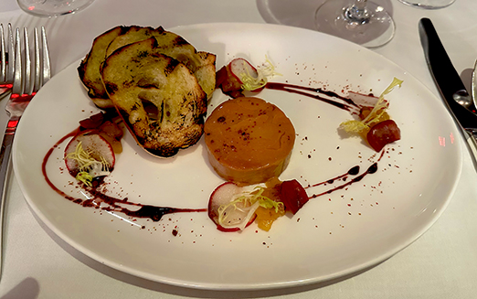 Foie Gras - Perrine at The Pierre NY - photo by Luxury Experience