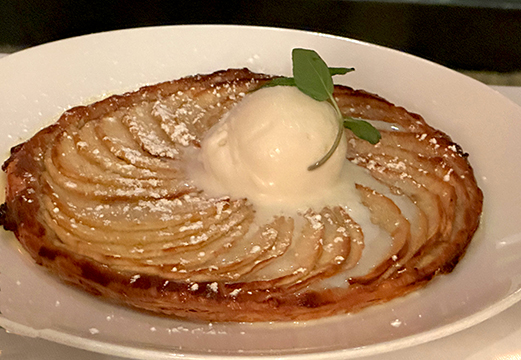 French Apple Galette - Perrine at The Pierre NY - photo by Luxury Experience